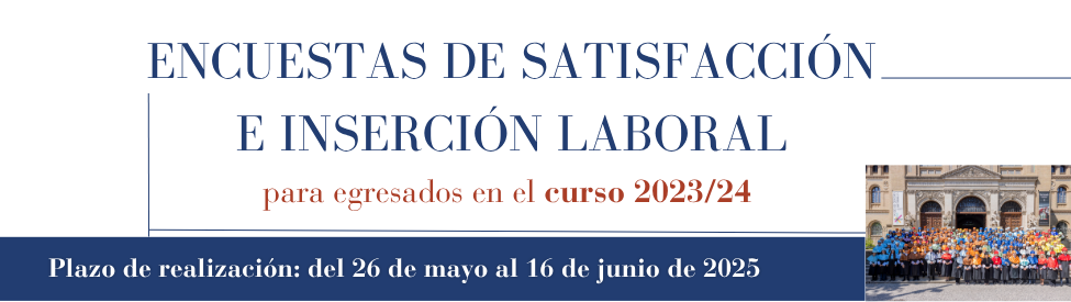 Encuestas de satisfacción e inserción laboral para egresados de la EDUZ